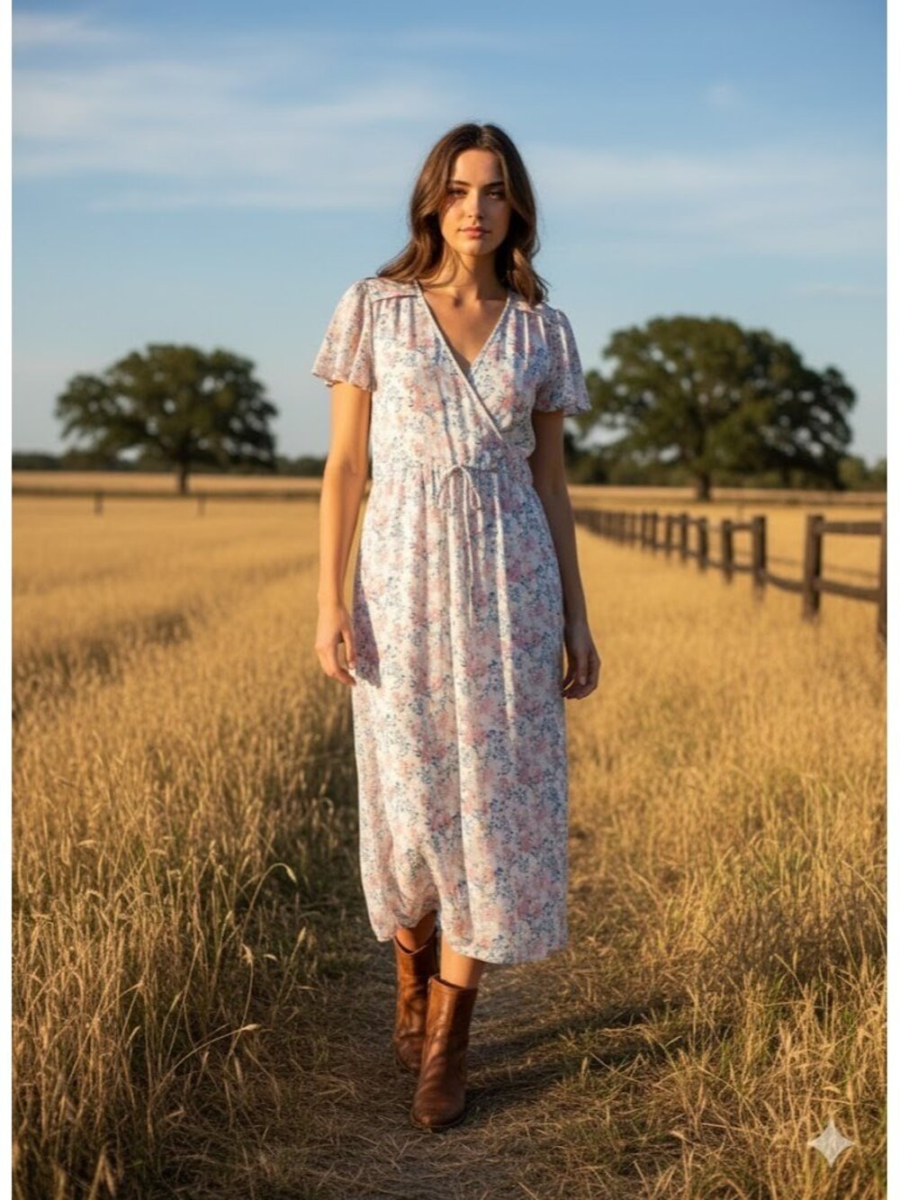 NWT Christy Dawn The Dawn in Carnation Blossom Lightweight Midi Dress S $198
